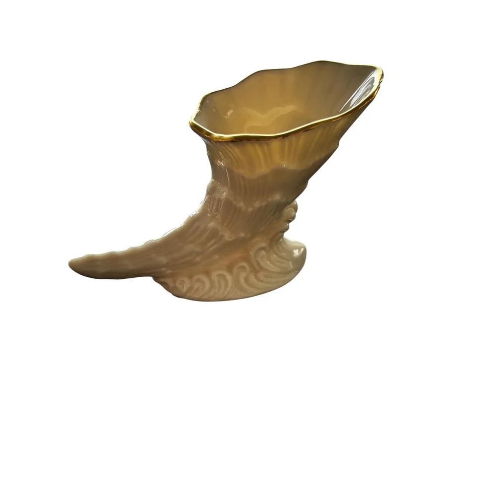 Lenox cornucopia vase